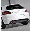 Volkswagen Scirocco - R einddemper delete 150x90mm cabon sierstuk eindtip