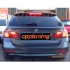 Uitlaatsierstuk Bmw Dubbel F30 F31 modellen Diesel Benzine milltek M-Look.