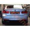 Uitlaatsierstuk Bmw Dubbel F30 F31 modellen Diesel Benzine milltek M-Look.