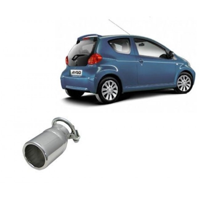 Uitlaatsierstuk Toyota Aygo Enkel Sierstuk