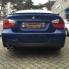 Uitlaatsierstuk dubbel Bmw E60/E90 las versie.