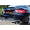 Uitlaat-sierstuk S5 Audi las versie A5 2.0 TDI 1.8 TFSI 3.0 TDI TFSi 3.2 TSI 4.2 TSI V.A 2002 T//M heden.