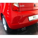 Uitlaatsierstuk Seat Mii / Volkswagen Up / Skoda Citigo.